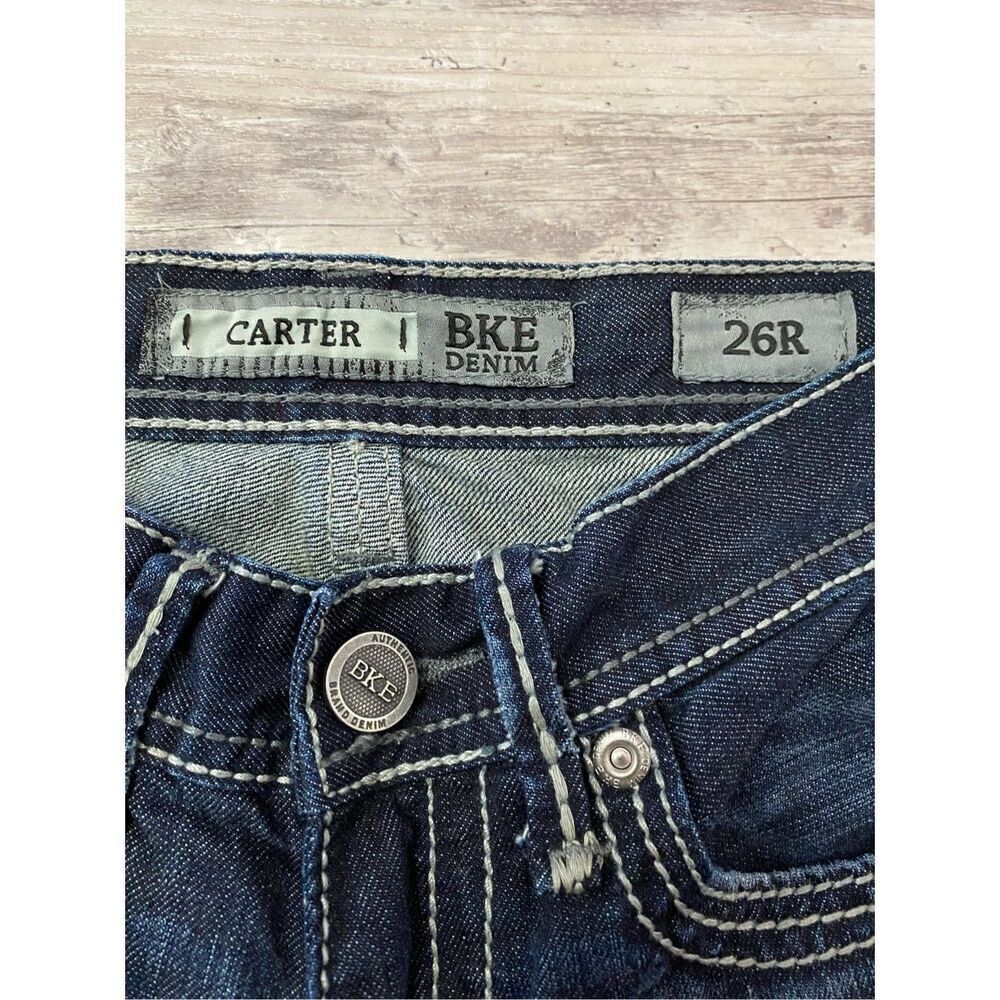 BKE Carter Bootcut Jeans Mod Rise Women’s Sz 26R - Picture 3 of 7